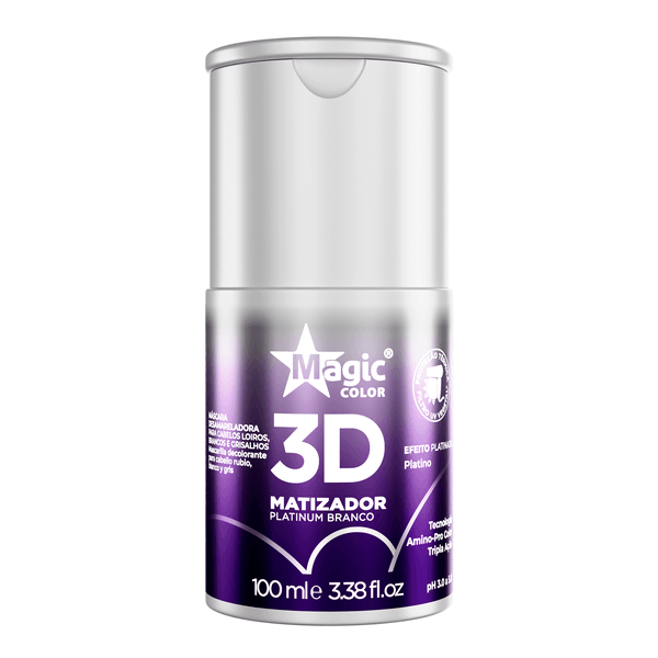 MASC-GLOSS-MAGIC-C-MATIZ-3D-100ML-PLATINUM-BRANCO MASC-GLOSS-MAGIC-C-MATIZ-3D-100ML-PLATINUM-BRANCO