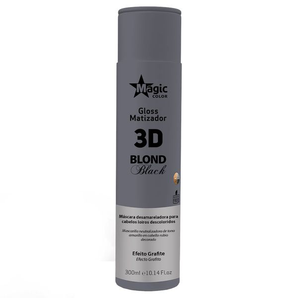 MASC-GLOSS-MAGIC-C-MATIZ-3D-300G-BLOND-BLACK MASC-GLOSS-MAGIC-C-MATIZ-3D-300G-BLOND-BLACK