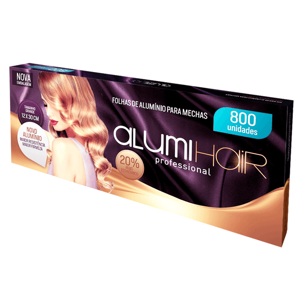 FOLHA-ALUM-ALUMI-HAIR-P-MECHA-800UN-12X30CM FOLHA-ALUM-ALUMI-HAIR-P-MECHA-800UN-12X30CM
