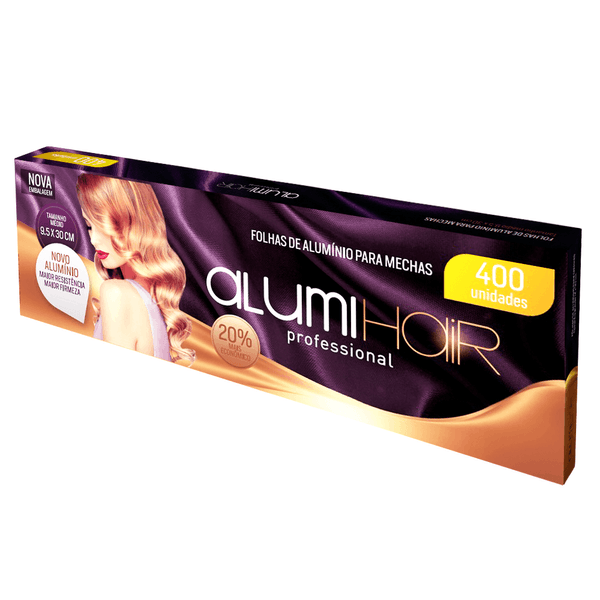 FOLHA-ALUM-ALUMI-HAIR-P-MECHA-400UN-9-5-X-30-CM FOLHA-ALUM-ALUMI-HAIR-P-MECHA-400UN-9-5-X-30-CM