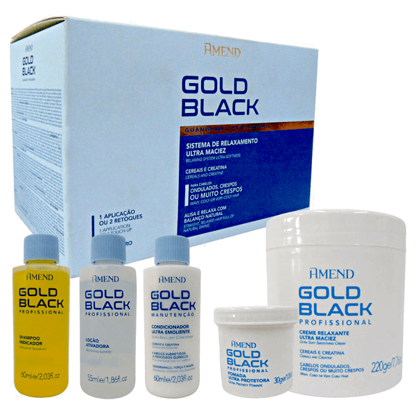KIT-AMEND-RELAX-600G-GOLD-BLACK KIT-AMEND-RELAX-600G-GOLD-BLACK