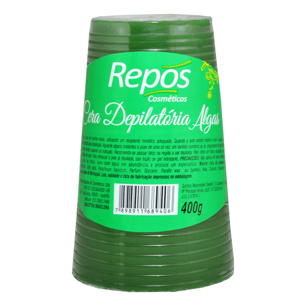 CERA-DEPIL-REPOS-QUENTE-400G-ALGAS CERA-DEPIL-REPOS-QUENTE-400G-ALGAS