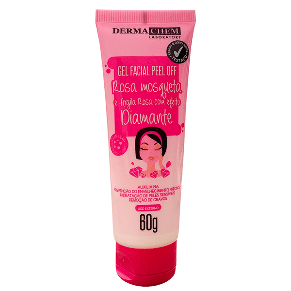 GEL-FACIAL-DERMACHEEM-PEEL-OFF-60G-ROSA-MOSQUETA GEL-FACIAL-DERMACHEEM-PEEL-OFF-60G-ROSA-MOSQUETA