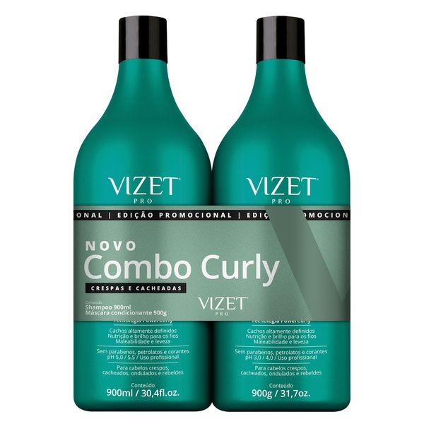 KIT-SH-MAS-VIZET-CURLY-900ML KIT-SH-MAS-VIZET-CURLY-900ML