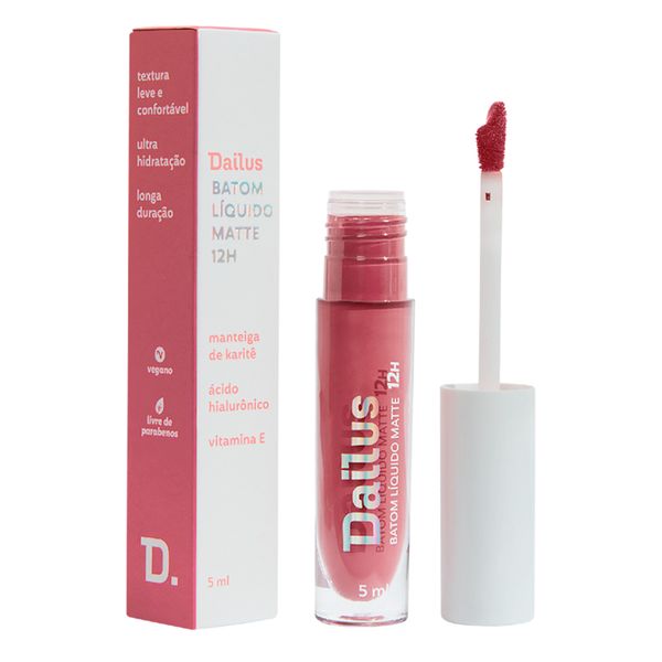 BATOM-LIQ-MATTE-12H-DAILUS-5ML-ROSE BATOM-LIQ-MATTE-12H-DAILUS-5ML-ROSE