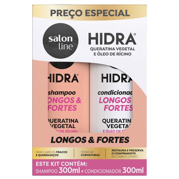 KIT-SH-CON-HIDRA-SALON-LINE-300ML-QUERAT-OLEO-COC KIT-SH-CON-HIDRA-SALON-LINE-300ML-QUERAT-OLEO-COC