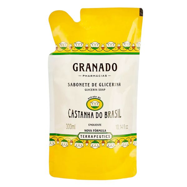 REFIL-SAB-TERRAPEUT-GRANADO-300ML-CASTANHA REFIL-SAB-TERRAPEUT-GRANADO-300ML-CASTANHA
