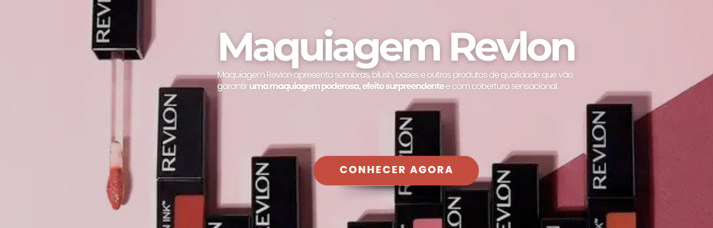 Banner Revlon Maquiagens