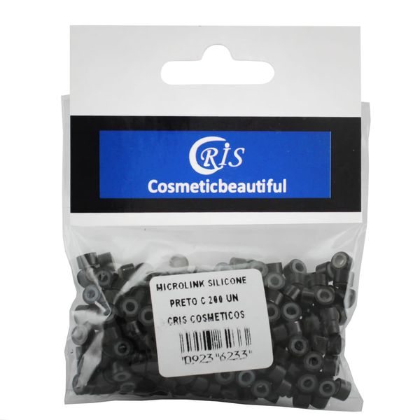 MICROLINK-SILICONE-CRIS-200UN-PRETO MICROLINK-SILICONE-CRIS-200UN-PRETO