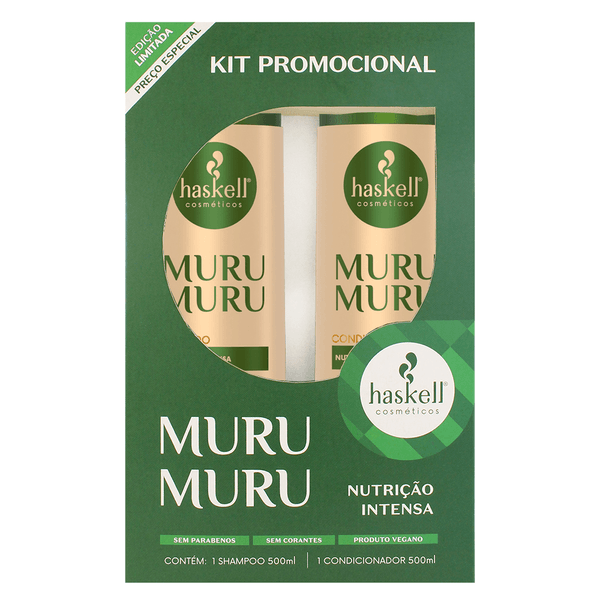 KIT-SH-CON-MURUMURU-HASKELL-500ML KIT-SH-CON-MURUMURU-HASKELL-500ML