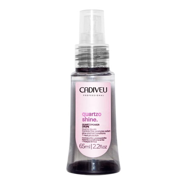 SERUM-LIQ-QUARTZO-CADIVEU-65ML-SHINE SERUM-LIQ-QUARTZO-CADIVEU-65ML-SHINE