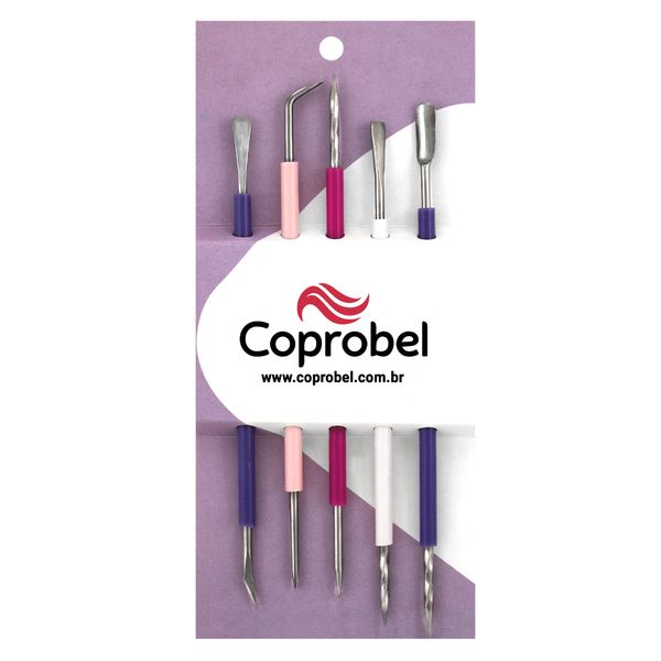 KIT-REF-36-AIKO-25MM-5-PECAS-LAVANDA KIT-REF-36-AIKO-25MM-5-PECAS-LAVANDA