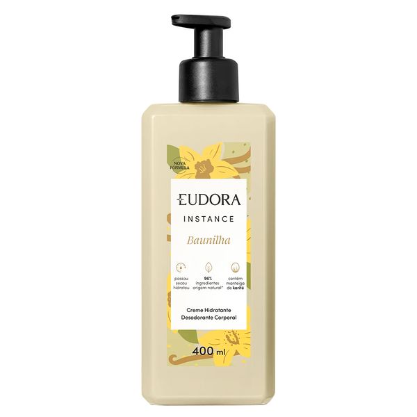 HIDRAT-P-CORPO-EUDORA-400ML-BAUNILHA HIDRAT-P-CORPO-EUDORA-400ML-BAUNILHA