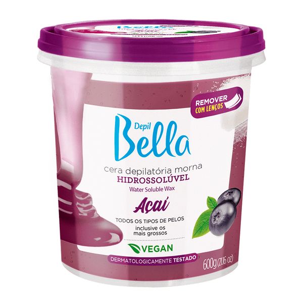 CERA-MORNA-HIDRO-DEPILBELLA-600G-ACAI CERA-MORNA-HIDRO-DEPILBELLA-600G-ACAI
