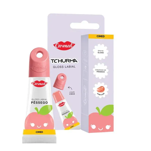 LIP-GLOSS-ANA-CASTELA-CARMED-5G-PESSEGO LIP-GLOSS-ANA-CASTELA-CARMED-5G-PESSEGO